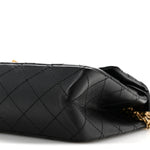 Aged Calfskin Quilted 2.55 Reissue 226 Flap Black