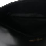 Calfskin Monogram Cassandre Phone Holder With Strap Black