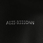 Calfskin Go Large Shoulder Bag Black