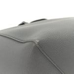 Soft Grained Calfskin Small Belt Cabas Phantom Grey