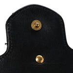 Calfskin Matelasse GG Marmont Chain Wallet Black