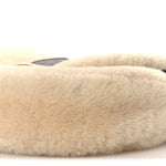 Shearling Monogram Sunset Cream