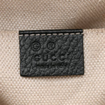 Pebbled Calfskin Soho Chain Backpack Black