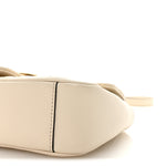 Calfskin Matelasse Mini GG Marmont Shoulder Bag White