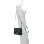 Grain De Poudre Monogram Cassandra Clasp Bag Black Rouge Legion