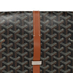 Goyardine Belvedere II MM Messenger Bag Black Gold