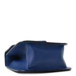 Grainy Calfskin Small VSling Shoulder Bag Blue