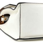 Agnello Old Shine F is Fendi Kan U Shoulder Bag White