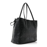 Visetos Medium Liz Reversible Shopper Tote Black