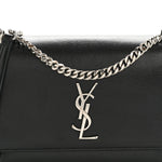 Calfskin Medium Monogram Sunset Black