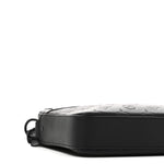 Calfskin Monogram Shadow Trio Messenger Black