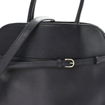 Polished Saddle Calfskin Soft Margaux 12 Black