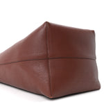 Grained Calfskin Large N/S Park Tote Burnt Wood