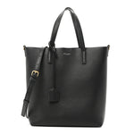Calfskin Toy Shopping Tote Black
