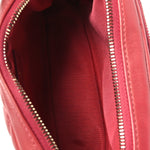 Calfskin Quilted Day Trips Camera Case Pink