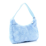 Terry Cloth Mini Re-Edition 2000 Bag Celeste Black