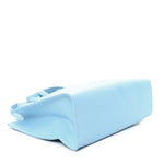 Vegan Leather Medium Shopping Bag Pool Blue