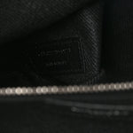Linen Calfskin Rive Gauche Tote Black