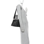 Canapa Small Logo Tote Black Talco