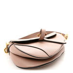 Grained Calfskin Saddle Bag With Strap Fard