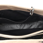Caviar Quilted Grand Shopping Tote GST Beige