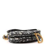 Oblique Saddle Bag Blue