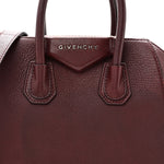 Sugar Goatskin Mini Antigona Oxblood