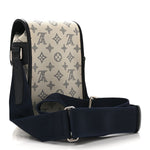 Savane Monogram Zebra Chapman Messenger BB White