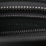 GG Supreme Monogram Textured Dollar Calfskin Web Small Ophidia Shoulder Bag Grey Black Graphite Grey