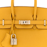 Togo Birkin 25 Jaune Ambre