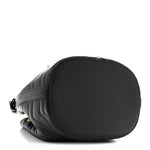 Calfskin Matelasse Sylvie Web GG Marmont Bucket Bag Black