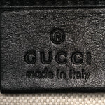 Calfskin GG Tennis Embossed Messenger Bag Black