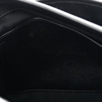 Calfskin Matelasse Monogram Microstud Medium Niki Chain Satchel Black