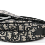 Oblique Saddle Bag Blue