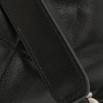 Goatskin Quilted Maxi Chanel 19 Flap Black