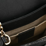 Microguccissima Mini Emily Chain Shoulder Bag Black