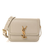 Smooth Calfskin Small Solferino Satchel Ivory