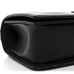 Caviar Quilted Medium Boy Flap Black