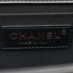 Lambskin Quilted Medium Boy Flap Black