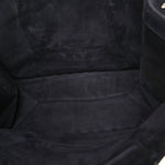 Suede Large L'Air Book Tote Black
