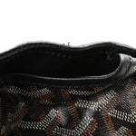 Goyardine Saint Leger Soft Briefcase Backpack Black