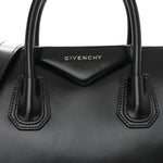 Shiny Lord Calfskin Medium Antigona Black