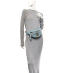 Calfskin New Wave Bumbag Porcelain Blue