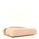 Grained Calfskin Extra Pocket Mini Pouch Creamed Honey