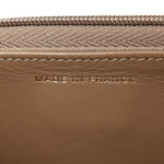 Caviar Quilted Wallet on Chain WOC Beige