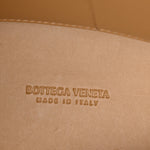 Nappa Intrecciato Medium Andiamo Shoulder Bag Dark Praline