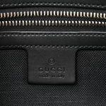 Soft GG Supreme Monogram Web Belt Bag Black Grey