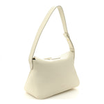 Grained Calfskin Mini TF Hobo White