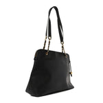 Caviar Large CC Shoulder Bag Black
