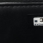 Caviar Quilted Sweetheart Vanity Case Black